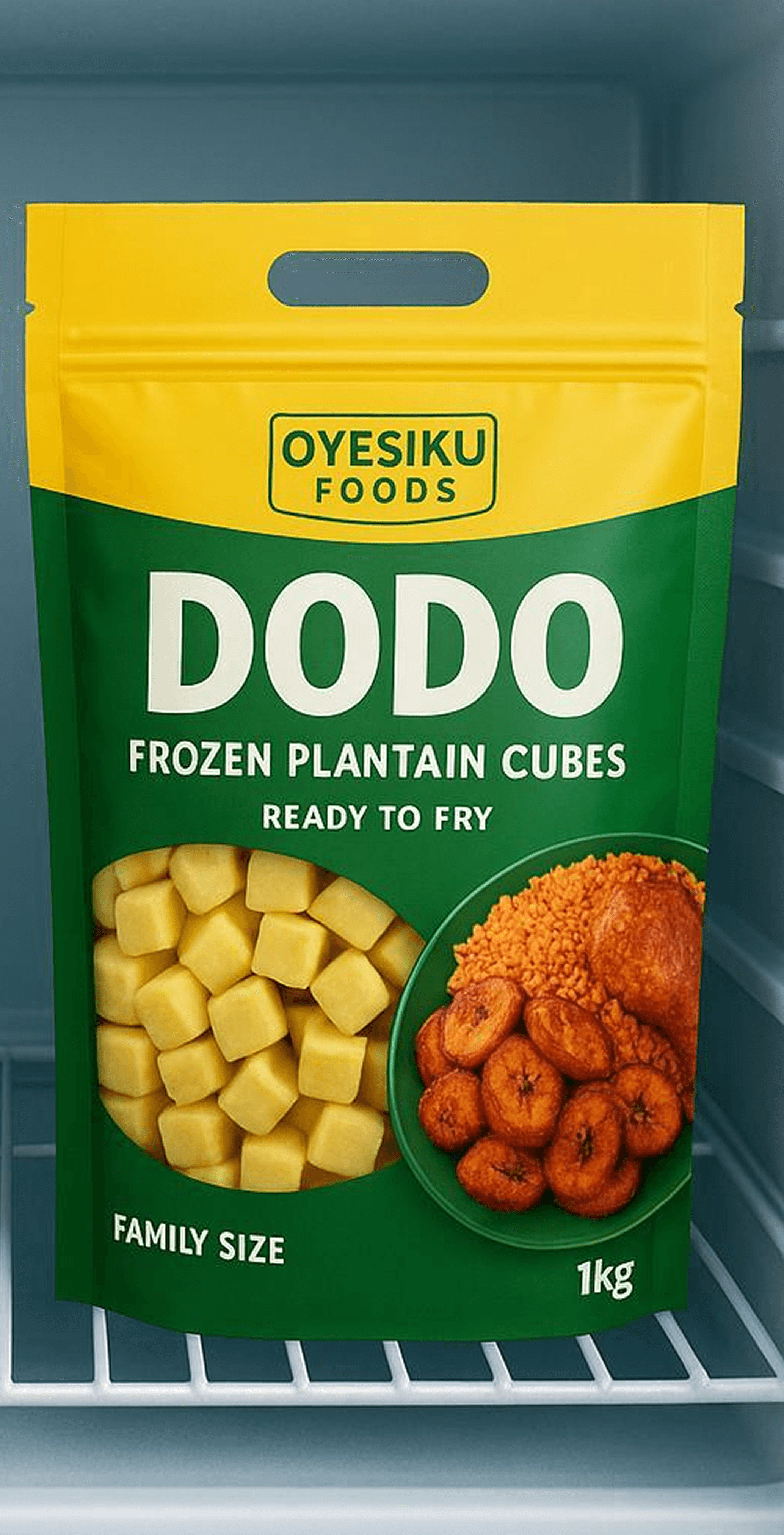 Premium Plantain Cubes